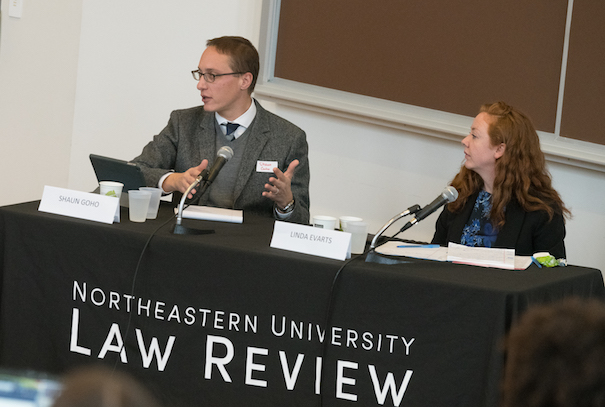 Shaun Goho, Deputy Director, Emmett Environmental Law and Policy Clinic at Harvard Law School, and Linda Evarts, Staff Attorney, International Refugee Assistance Project