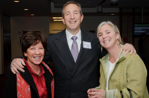The Open House brought together old friends and faculty.
