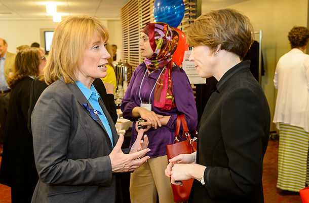 Governor Maggie Hassan ’85 and Maura Healey ’98, Candidate for Attorney General