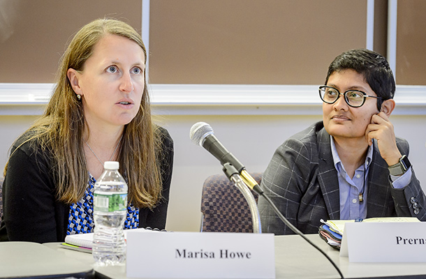 Marisa Howe, Managing Attorney, Kids in Need of Defense (KIND), Boston, and Prerna Lal