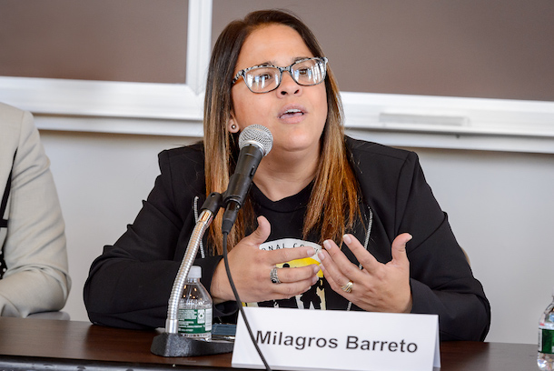 Milagros Barreto, Worker Center Director, Massachusetts Coalition for Occupational Safety and Health (MassCOSH)