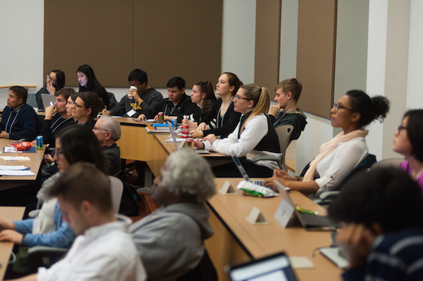 Activists, advocates and academics take in Professor Davis keynote