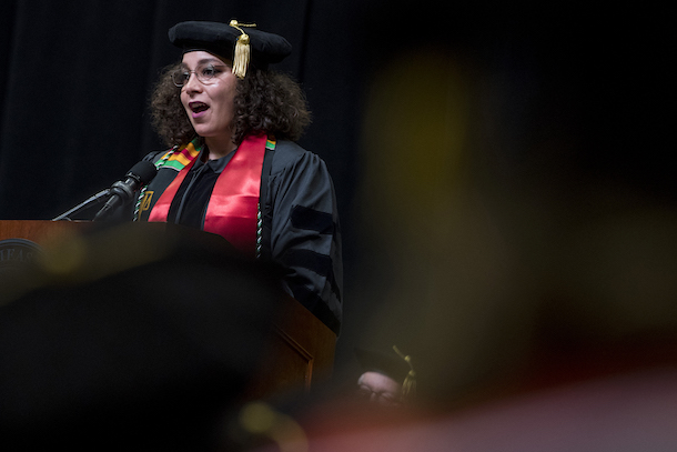 “Changing the world is incredibly difficult, and it would be arrogant for us to think it should be easy for us just because we’re lawyers,” said Siri Nelson ’19.