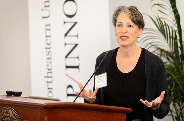 Susan Montgomery, Executive Professor of Law and Business with the School of Law and the DAmore-McKim School of Business at Northeastern University, organized the conference.