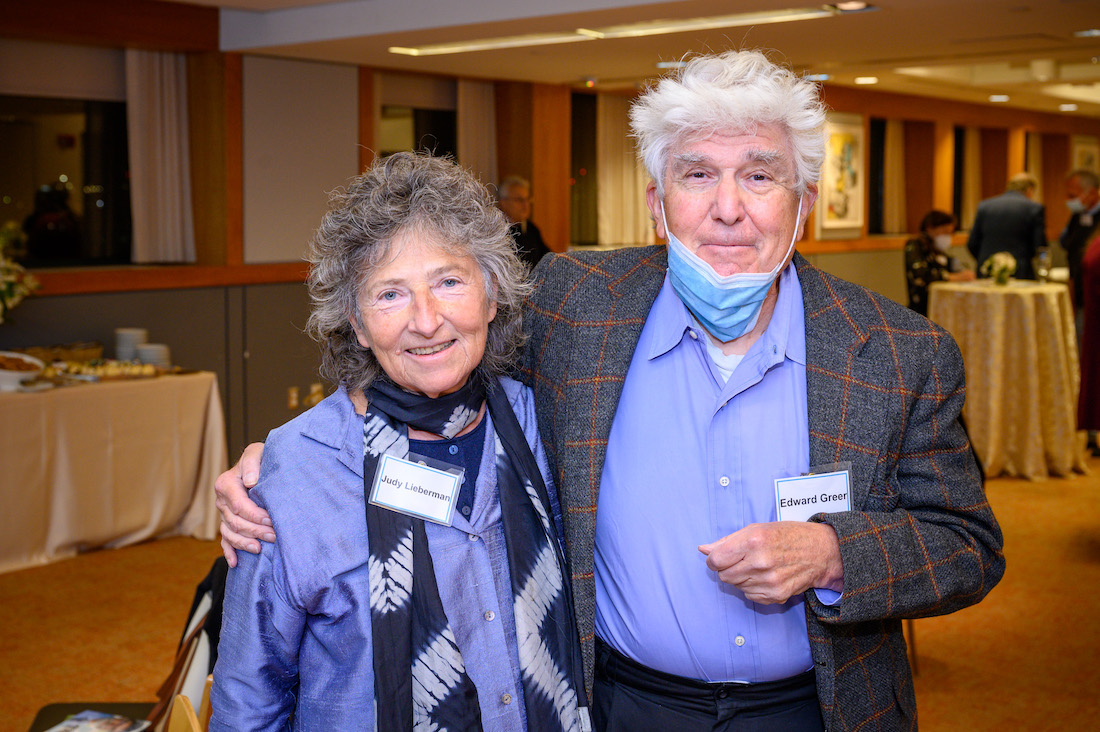 Judy Lieberman and Edward Greer