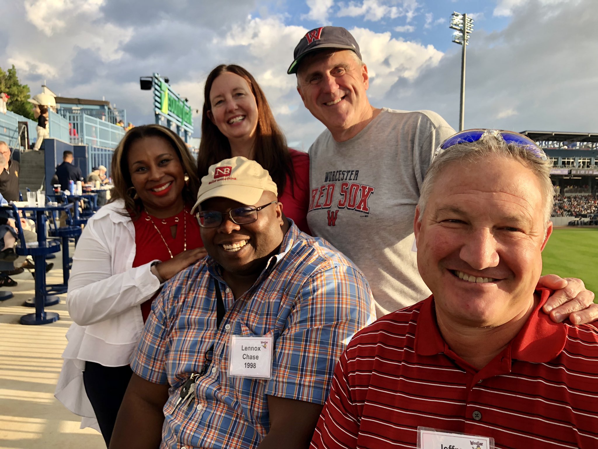 Clockwise from top left: The Honorable Tiffany Williams Brewer ’99, Katie Garrett ’04, Geoffrey Spofford ’89, Jeff Dretler ’91 and Lennox Chase ’98.