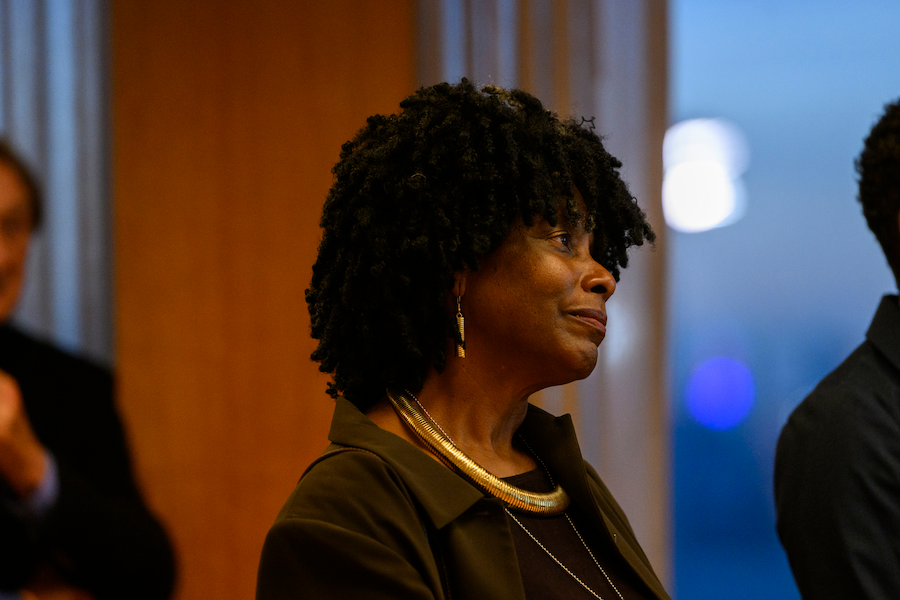 Dr. Deborah A. Jackson, managing director of Northeastern Law’s Center for Law, Equity and Race (CLEAR)