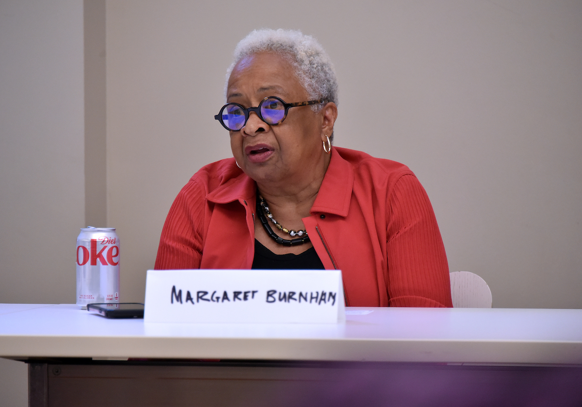 Professor Margaret Burnham, faculty co-director of Northeastern Law’s Center for Law, Equity and Race (CLEAR)
