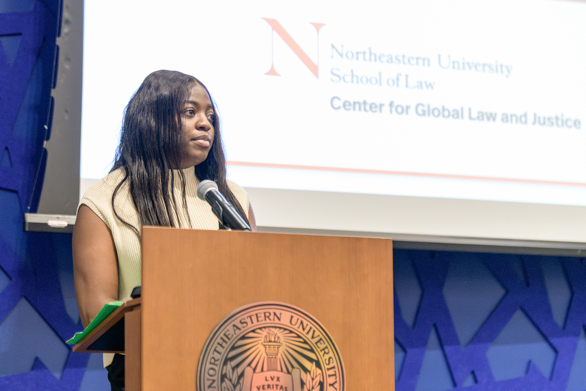 Nifemi Awosika ’26 Co-chair, Black Law Students Association, Kemet Chapter
