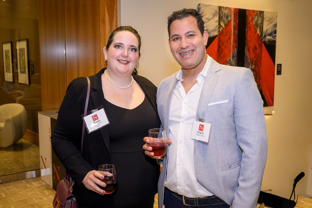 Megan Lower ’10 and Belghit Babat