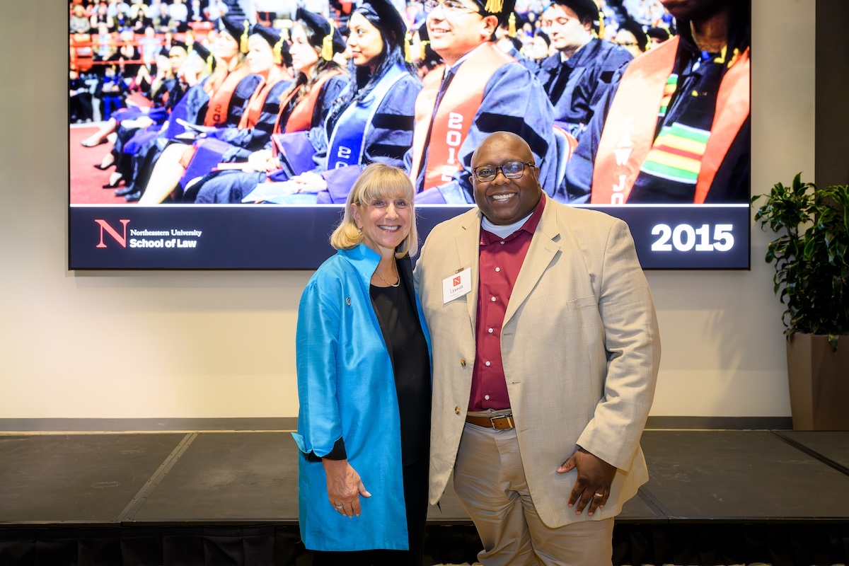 Karen Spilka ’80 and Lennox Chase ’98 