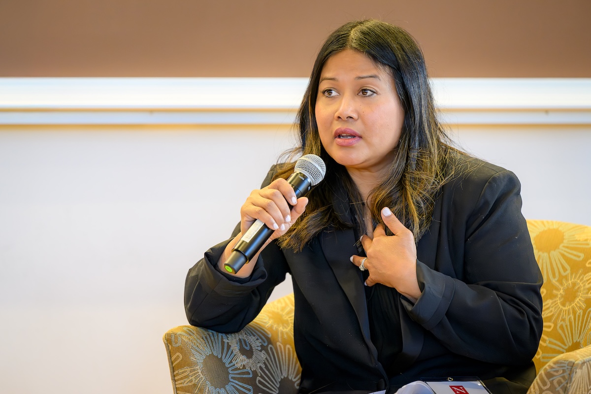 Chanda Wolf ’10, author of <i>A Dozen Delicious Donuts: A Sweet Cambodian American Story</i>, and special assistant to the general counsel in the office of the president at UMASS  