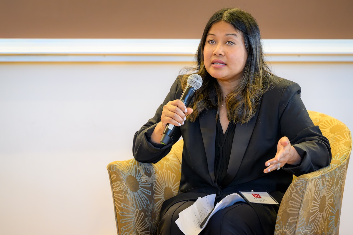Chanda Wolf ’10, author of <i>A Dozen Delicious Donuts: A Sweet Cambodian American Story</i>, and special assistant to the general counsel in the office of the president at UMASS