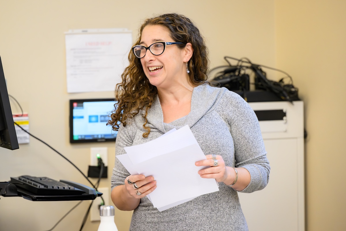 Professor Zinaida Miller, faculty director of Northeastern Law’s Center for Global Law and Justice