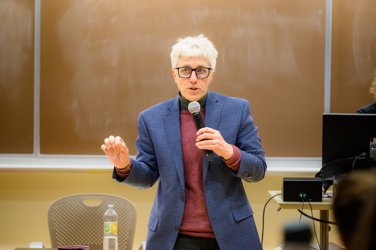 Jennifer Levi, senior director of transgender and queer rights at GLBTQ Legal Advocates & Defenders (GLAD Law), served as Northeastern Law’s Spring 2026 Daynard Public Interest Law Fellow.