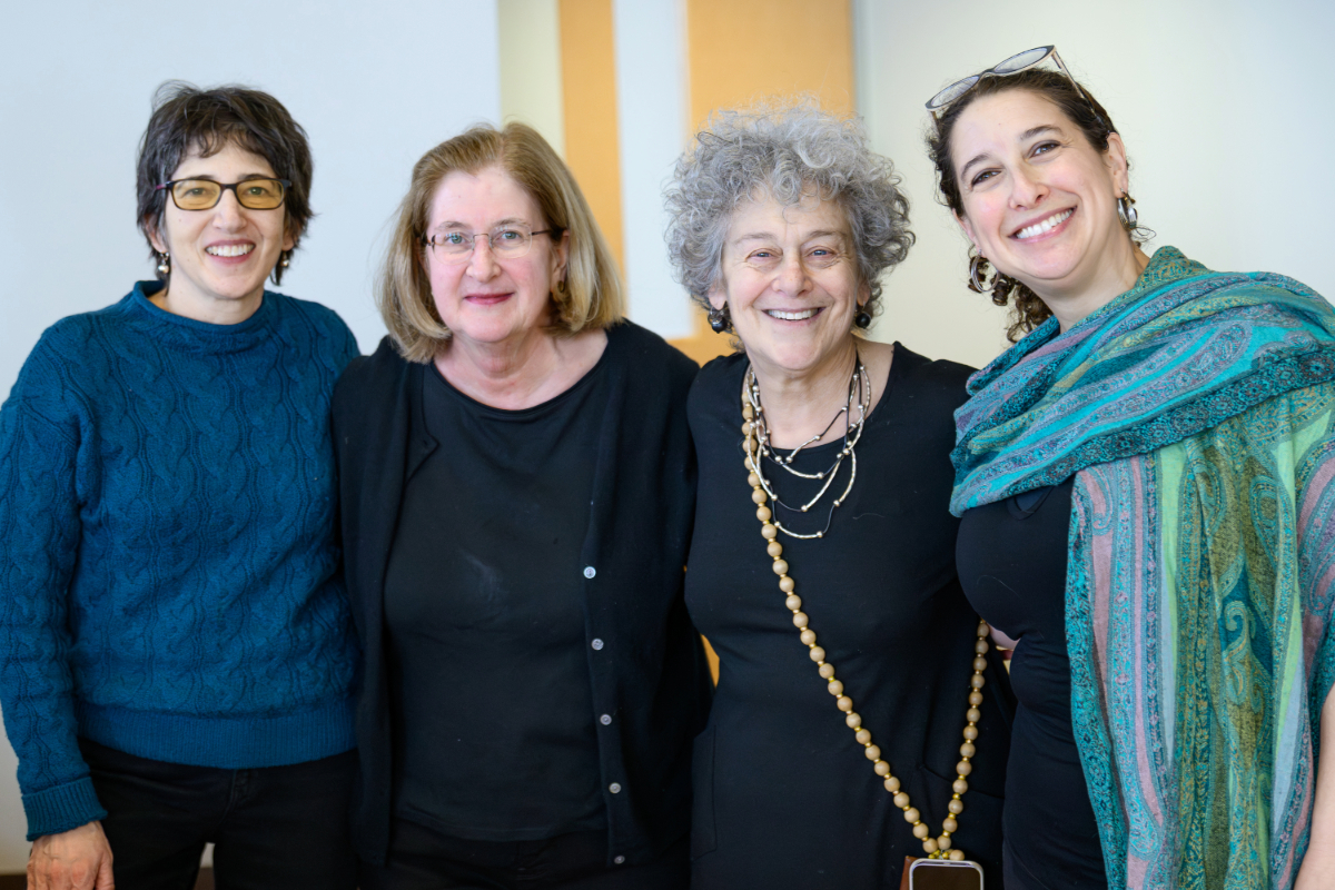 Left to right: Rachel Rosenbloom, Elizabeth Ennen, Rose Zoltek-Jick and Zinaida Miller