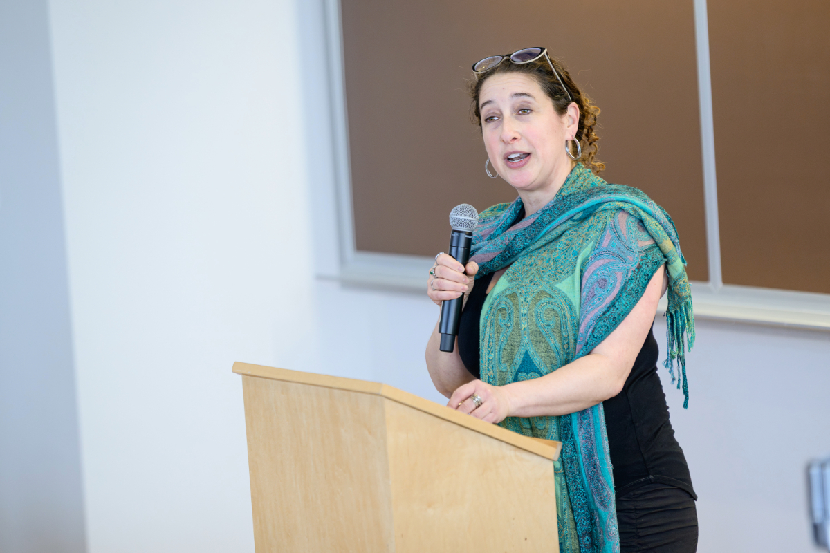 Professor Zinaida Miller, faculty co-director of Northeastern Law’s Center for Global Law and Justice